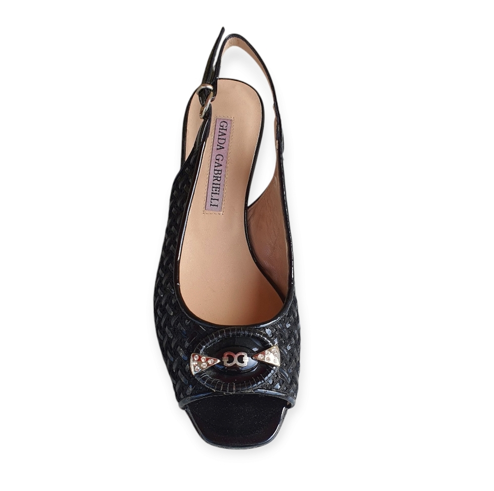 7479 Cam tek nero intrecciato